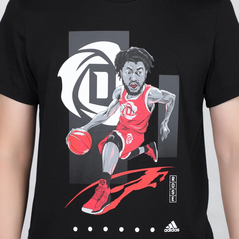 Оригинальный Новое поступление Адидас Роза ГУ тройник мужские футболки с