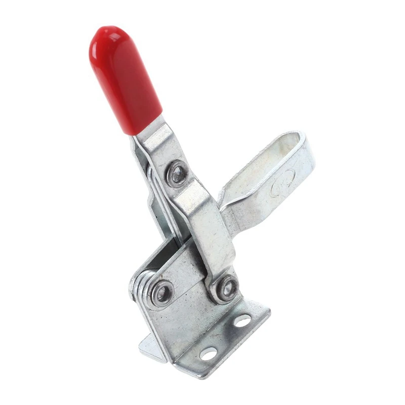 

Toggle Clamps Quick Release Skewer Horizontal Holding Force Tool with 8Pcs Woodworking Drill Bits Tools