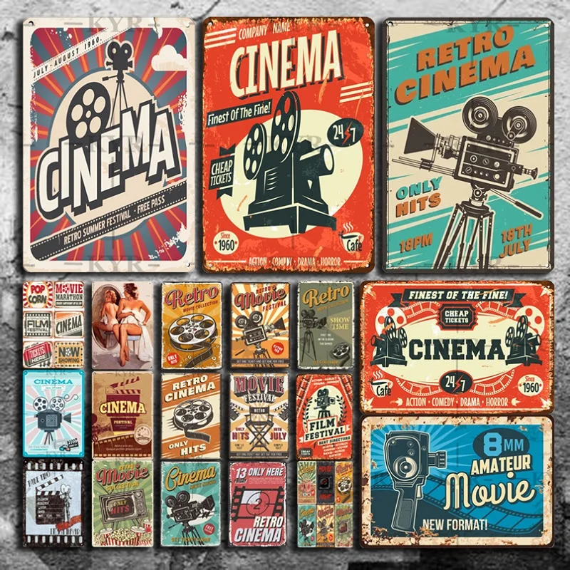 

Стандартная металлическая Оловянная вывеска, Классическая Металлическая Наклейка в стиле ретро для украшения клуба, бара, шикарная таблич...