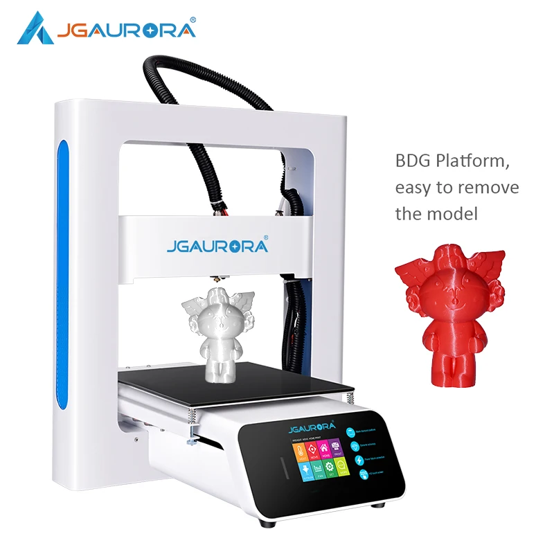 JGAURORA A3S 3d принтер обновленный RAMPS для Prusa с большой размер сборки корабль с фабрики напрямую или США/Великобритания/Германия/Россия склад