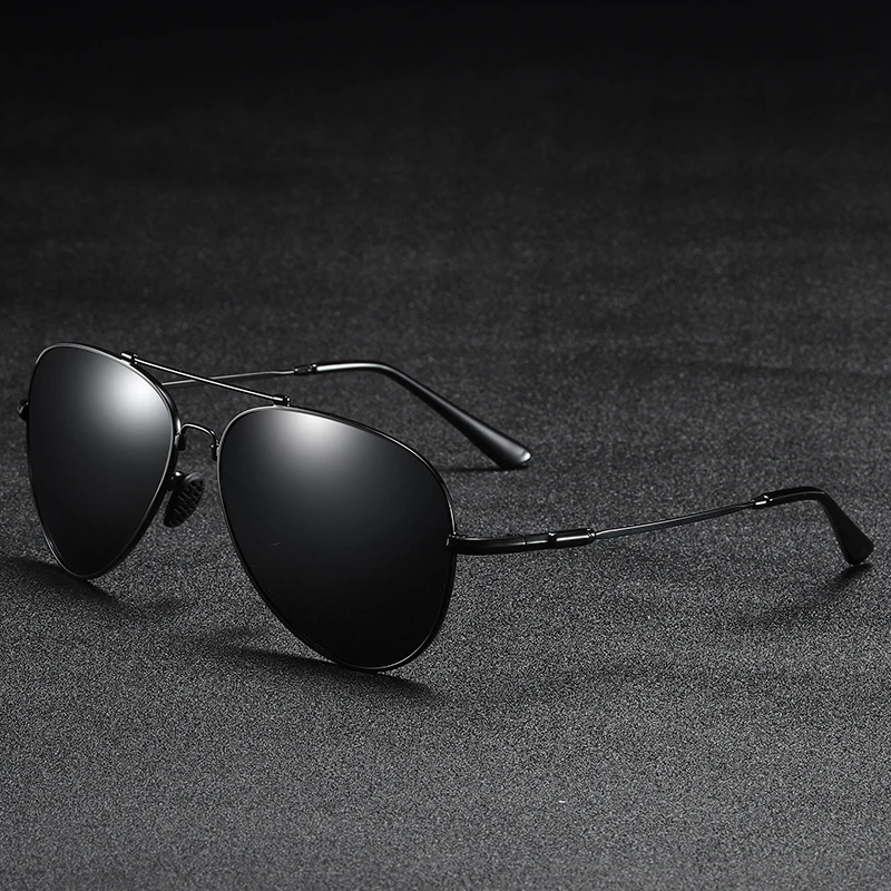 Солнцезащитные очки Мужские поляризационные трендовые крутые металлические
