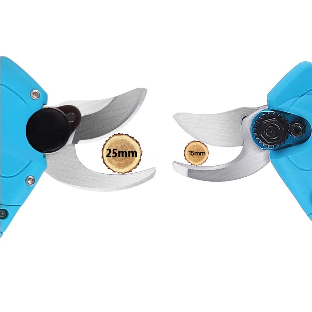 

New 2Ah Lithium Battery Cordless Pruner Electric Pruning Shears Tree Branch Pruner Rechargeable 1 Inch Tree Branch Pruner