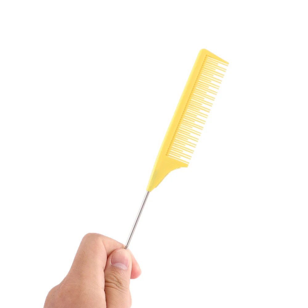 Профессиональный салон Rat хвост гребень для волос режущая сбор тонкой зуб