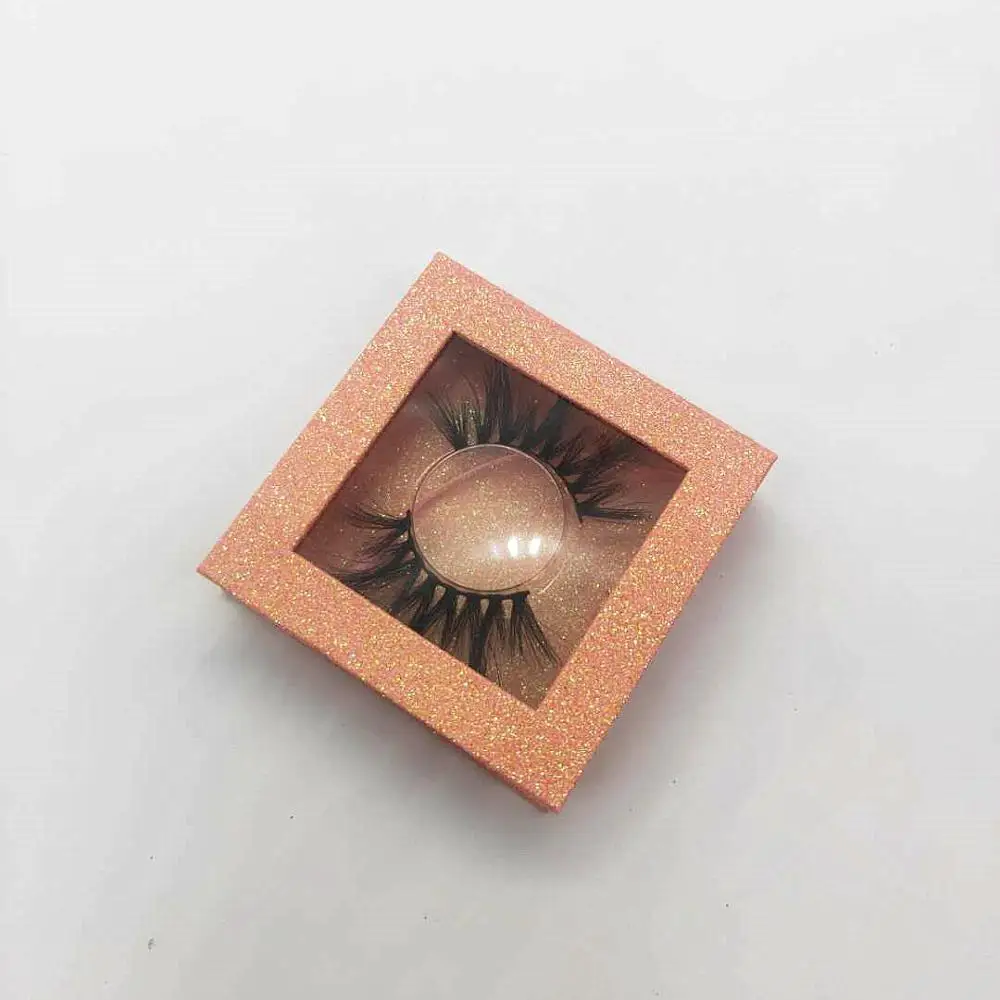 Оптовая продажа квадратная коробка для ресниц упаковки норковых коробки под
