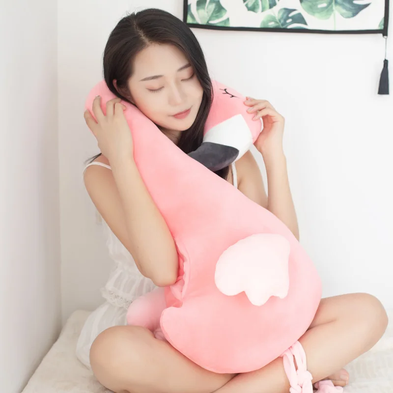 55/80 см Лебедь плюшевые игрушки Симпатичные Фламинго Куклы Мягкие животные куклы