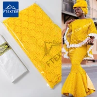 2 52 5 yards 2021 high quality african lace fabric bazin riche original with swiss voile lace fashion styles nigeria dry lace