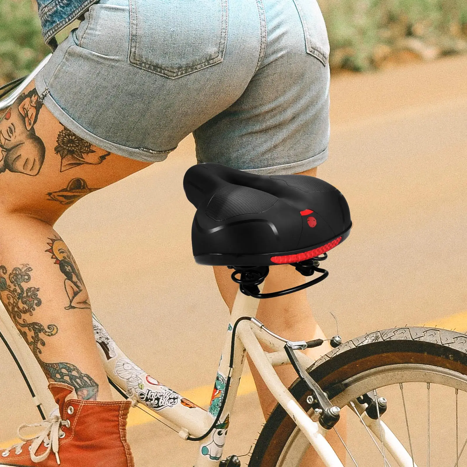Амортизирующее велосипедное седло износостойкая подушка для дорожного