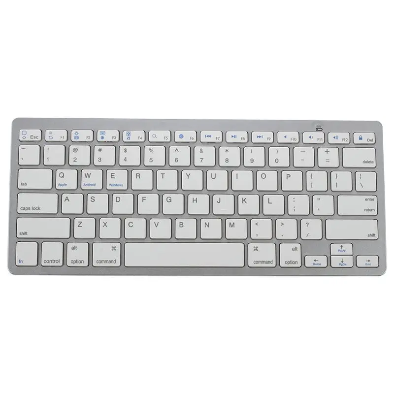 Ультратонкая беспроводная клавиатура 1 шт. Bluetooth 3 0 для IPad/iPhone Series/Mac Book/Samsung