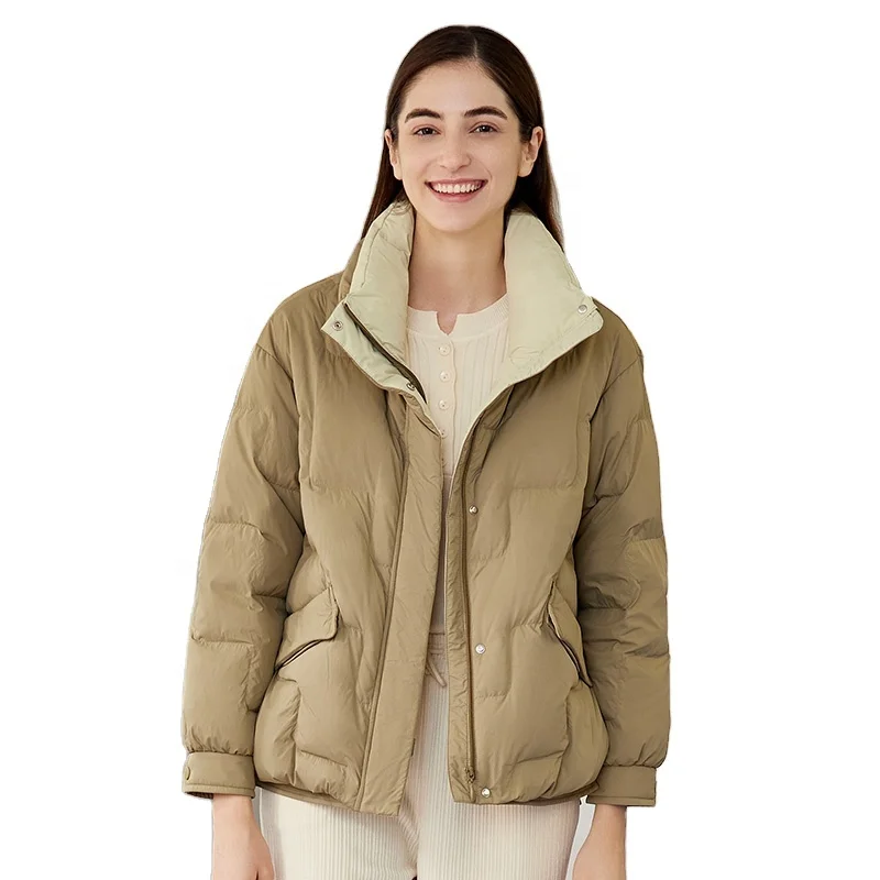 

[TANBOER-TB211362]Direct selling Fashion design 90%duck down puffer jacket with factory prices