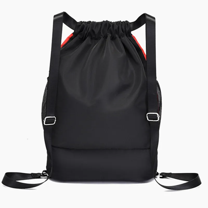 Men's Bag Sports Gym Athletics Shoes Basketball Lightweight Drawstring Ball Shoulder Bolsas For Fitness Women's Travel Backpacks