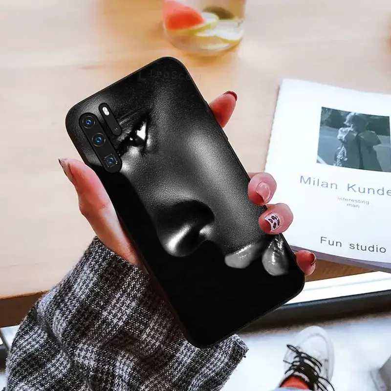

Female art turban black woman elegant Phone Cases For Huawei honor Mate P 9 10 20 30 40 Pro 10i 7 8 a x Lite nova 5t
