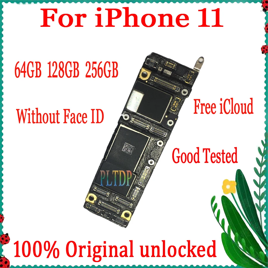 Оригинальная разблокированная материнская плата для iPhone X XS XR Max 11 64 Гб 128 ГБ 256 с