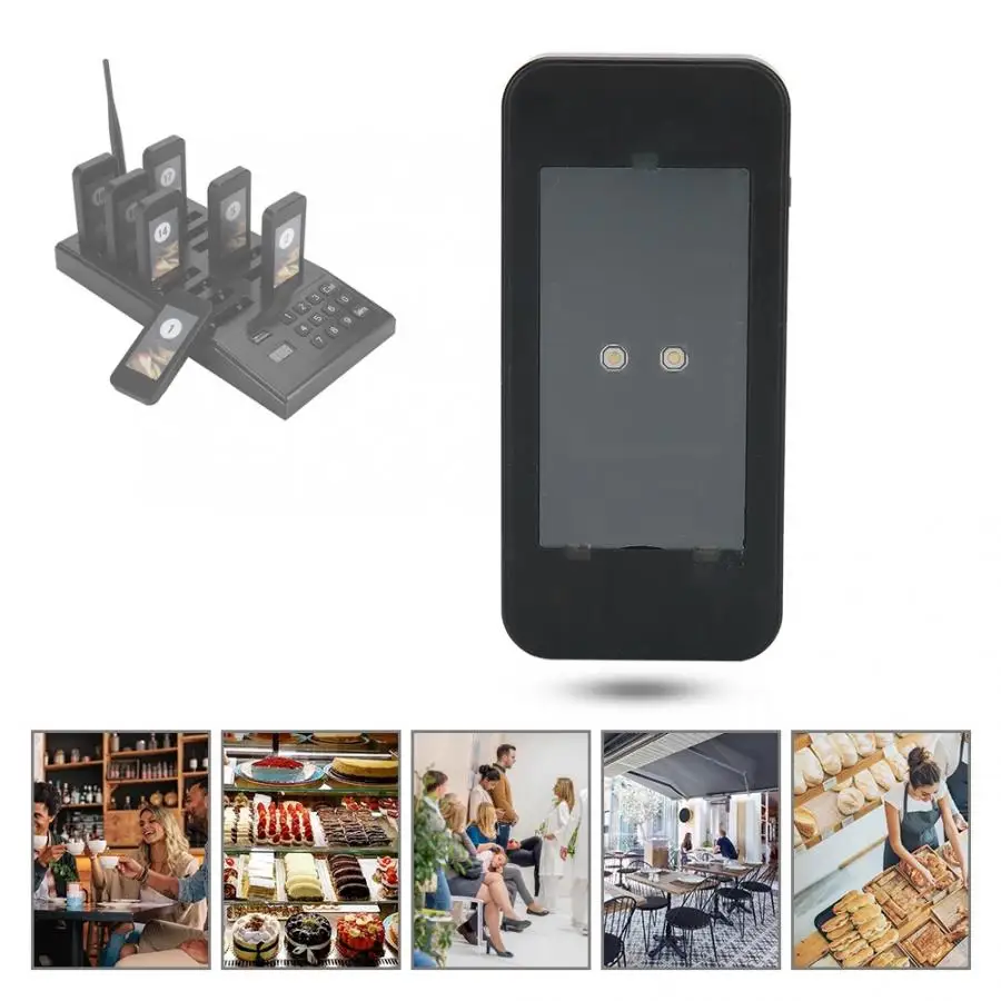 Приемник пейджера 10 шт. беспроводная система вызова гостей клиента приемники для