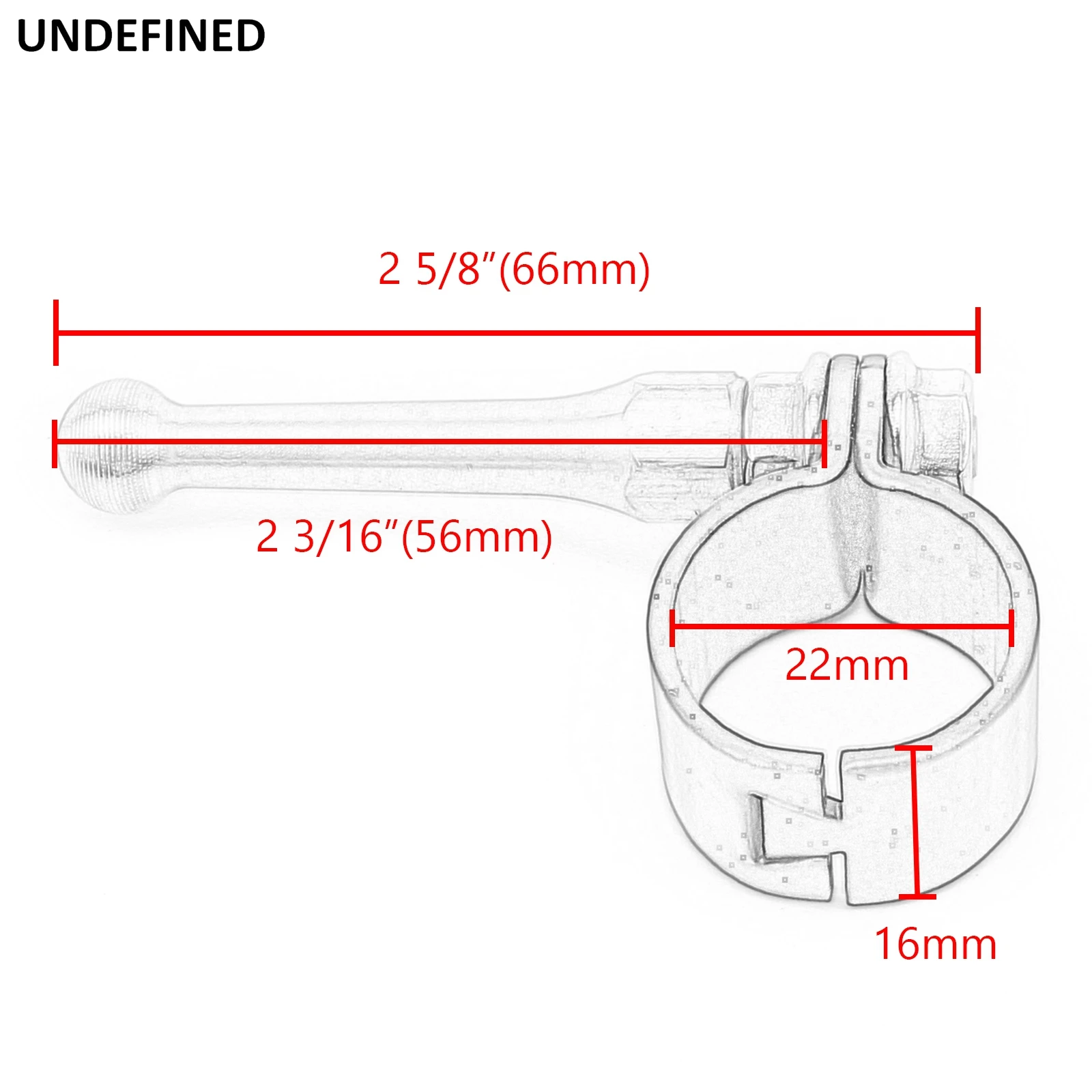 

Black Chrome Stand Kickstand Extension Kit Universal For Honda Kawasaki Yamaha Suzuki Motorcycle Scooter Bikecycle