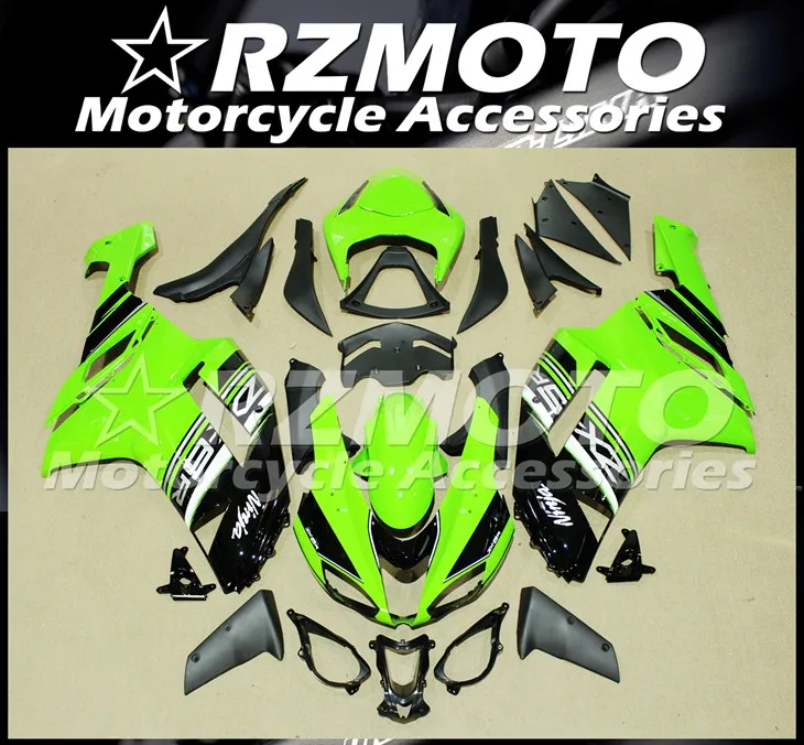Новый ABS мотоцикл весь обтекатель комплект подходит для Kawasaki Ninja ZX 6R 636 07 08 ZX6R 2007 2008