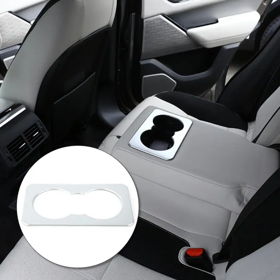 ABS хромированный задний ряд держатель чашки украшение крышка отделка Подходит