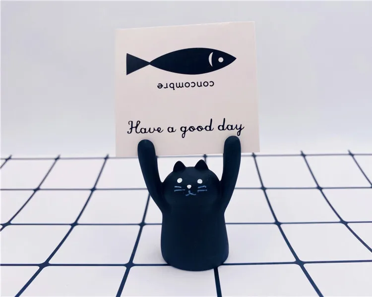 

Cute Animal Resin Small Figurines Desk Decoration Card Miniature Figurines Decoration Salon Adornos Para Casa Room Decor JQ