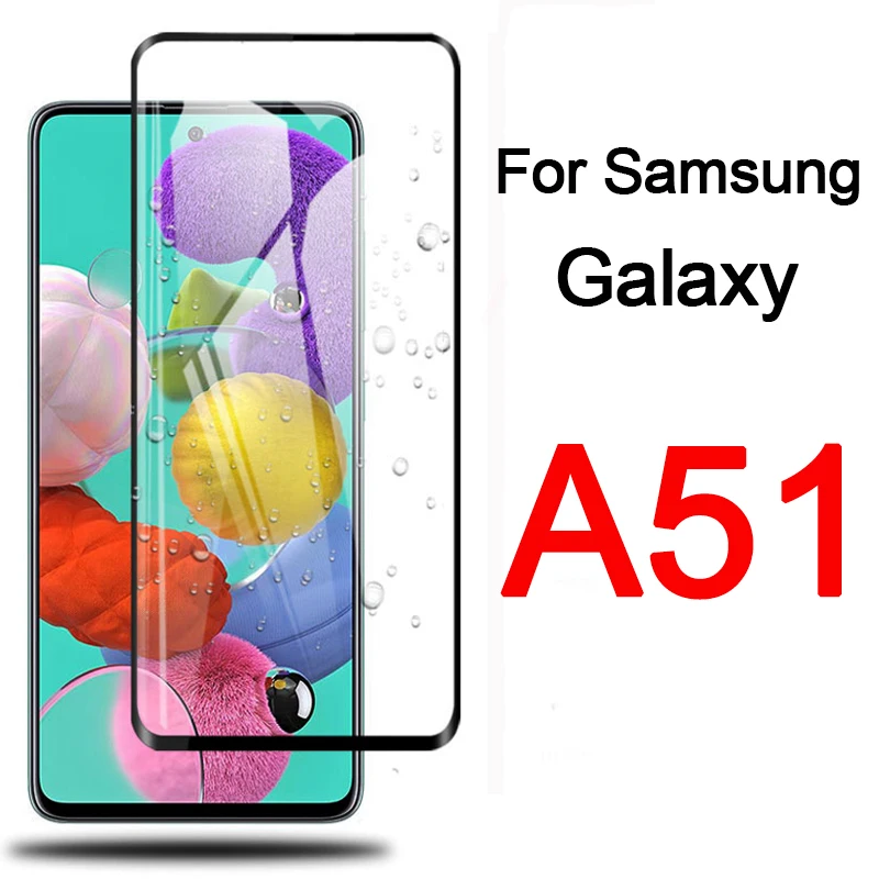 Защитное стекло закаленное для Samsung galaxy a51 51a|Защитные стёкла и плёнки телефонов| |