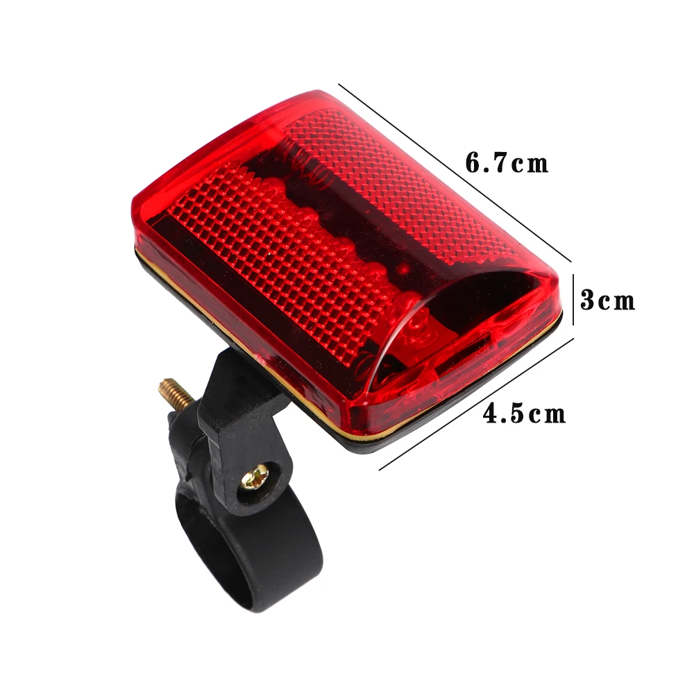 Задний фонарь для велосипеда водонепроницаемый 5 светодиодов 1 шт.