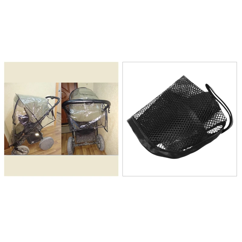 Детская коляска дождевик нетоксичный безвкусный ПВХ Универсальный