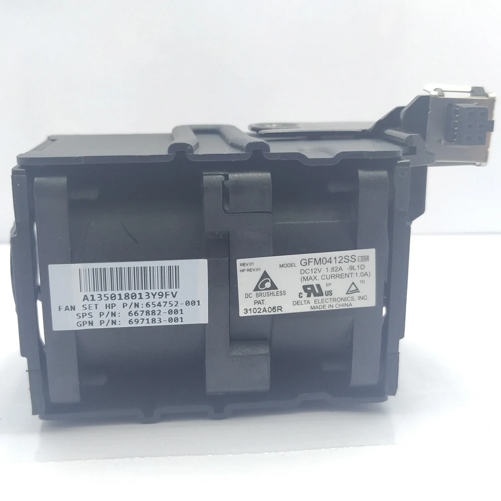 Оригинальный подлинный серверный вентилятор Delta DL160 G8 663120-001 677059-001 GFM0412SS |