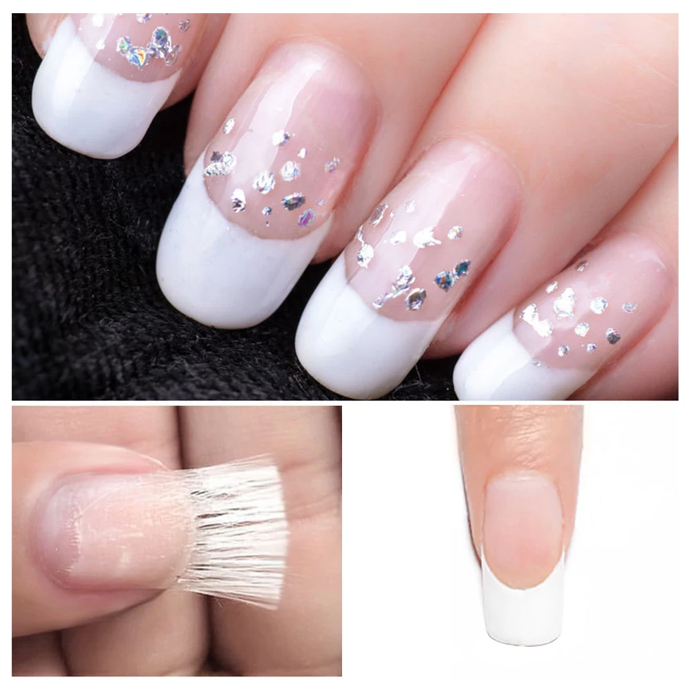 Форма для наращивания ногтей из стекловолокна и шелка гель накладные ногти