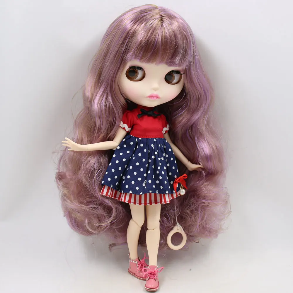 Кукла Blyth ICY DBS резные губы матовое лицо шарнирное тело 1/6 bjd ob24 аниме девушка|Куклы|
