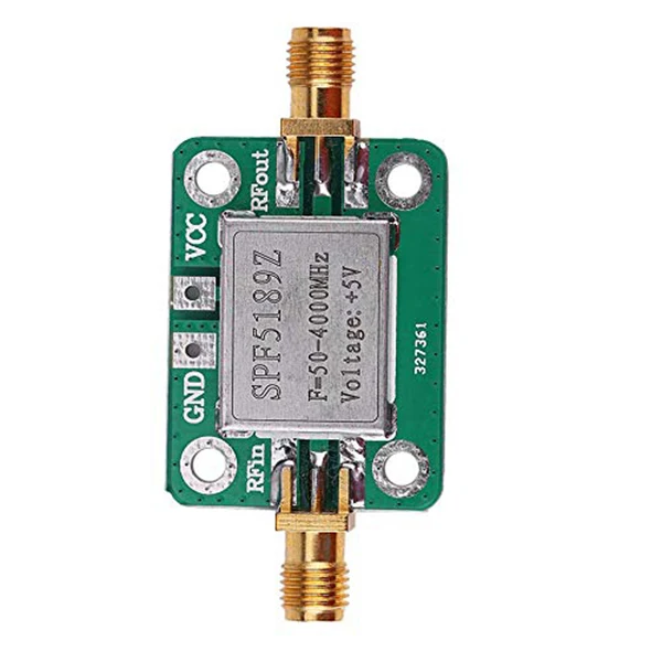 

RF Low Noise Amplifier Module LNA 50-4000MHz NF=0.6dB Signal Receiver AS99