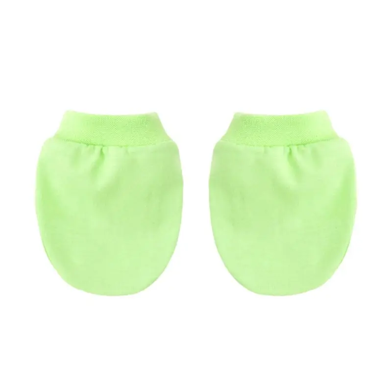 Летние тонкие однотонные перчатки для новорожденных подарки купания детские