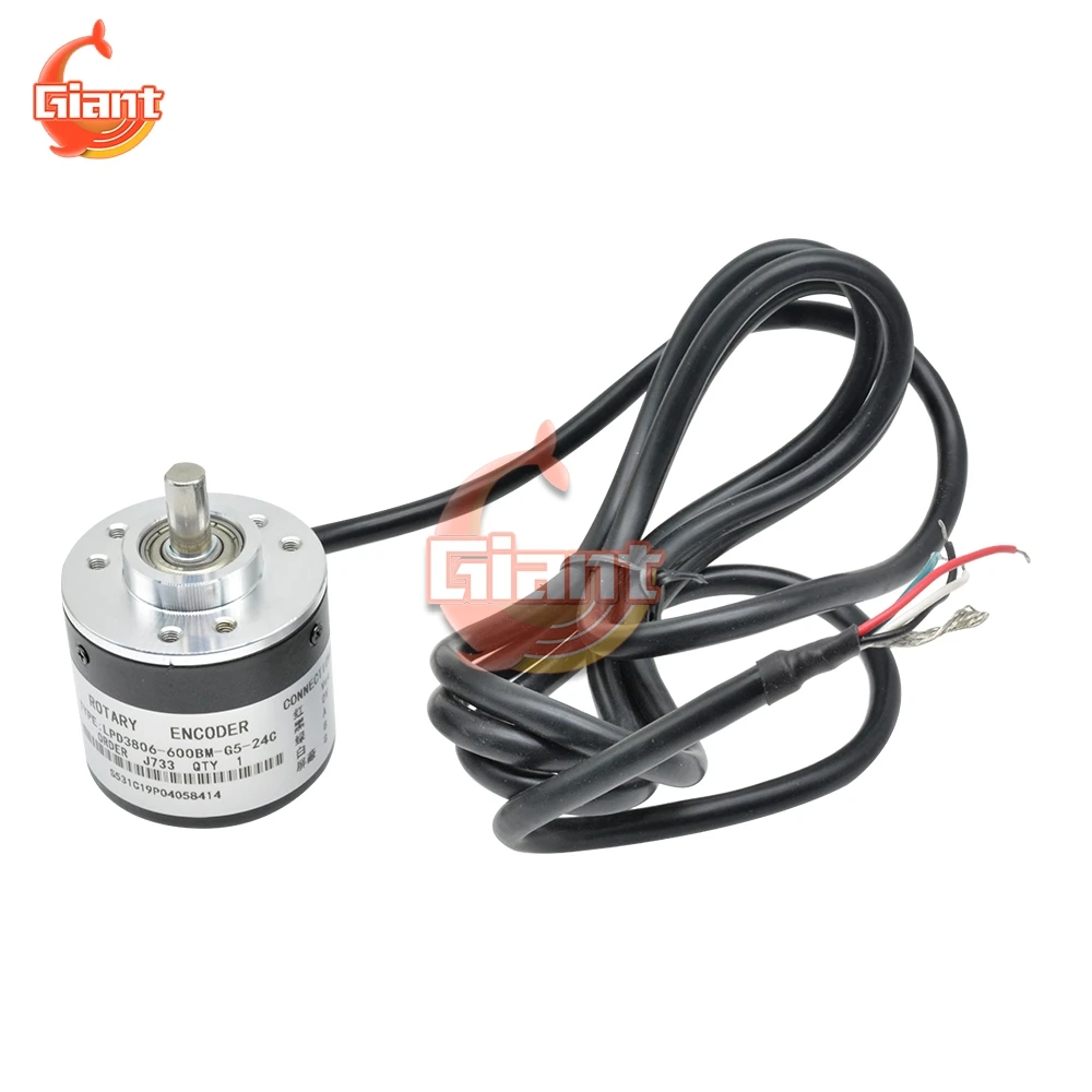Новый энкодер 600 P/R инкрементный оптический поворотный импульсов/R 360 AB 2 фазы 6 мм