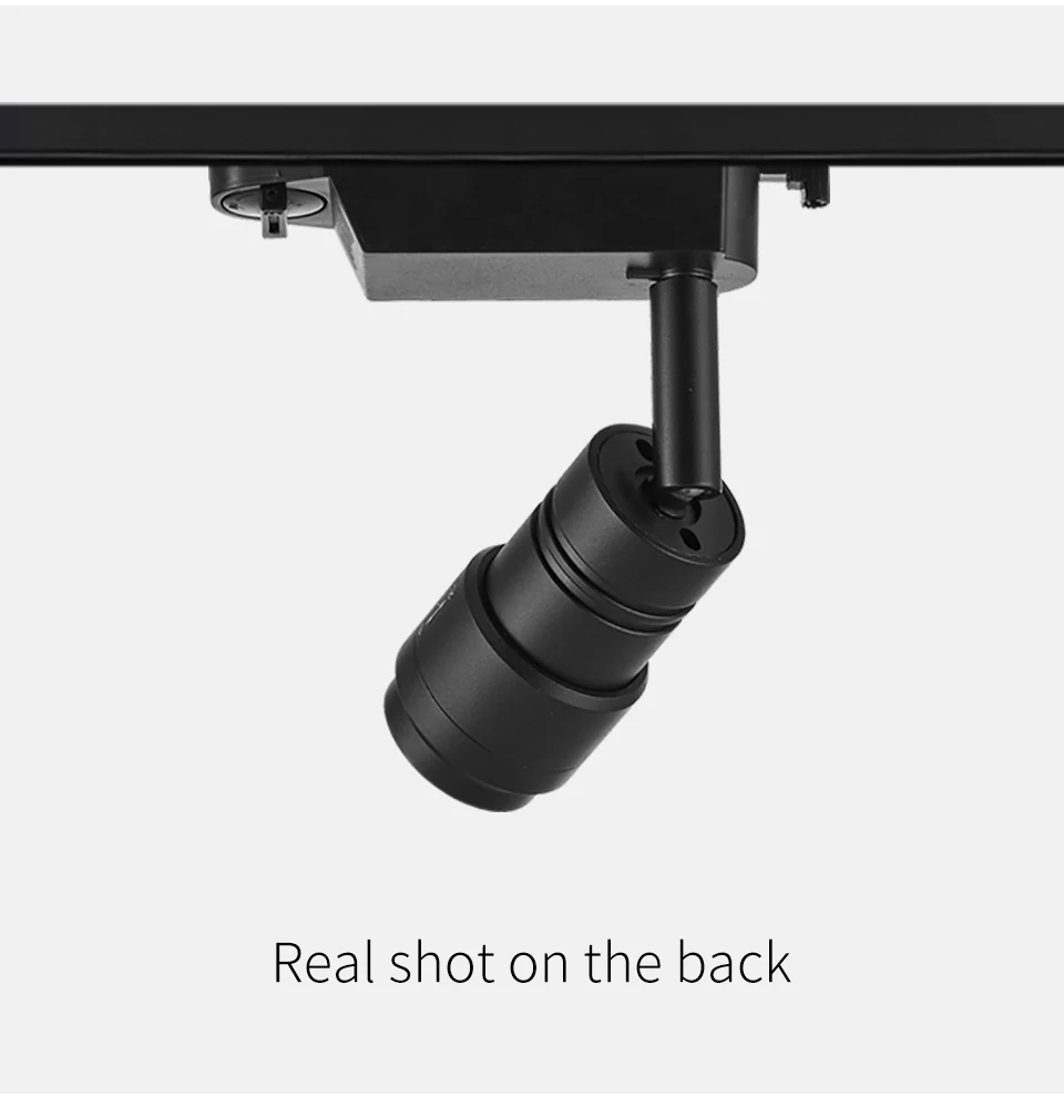 Фокусирующий комнатный светодиодный светильник COOJUN 7 Вт 4000K Ra≥ 93 высокий CRI 240 в