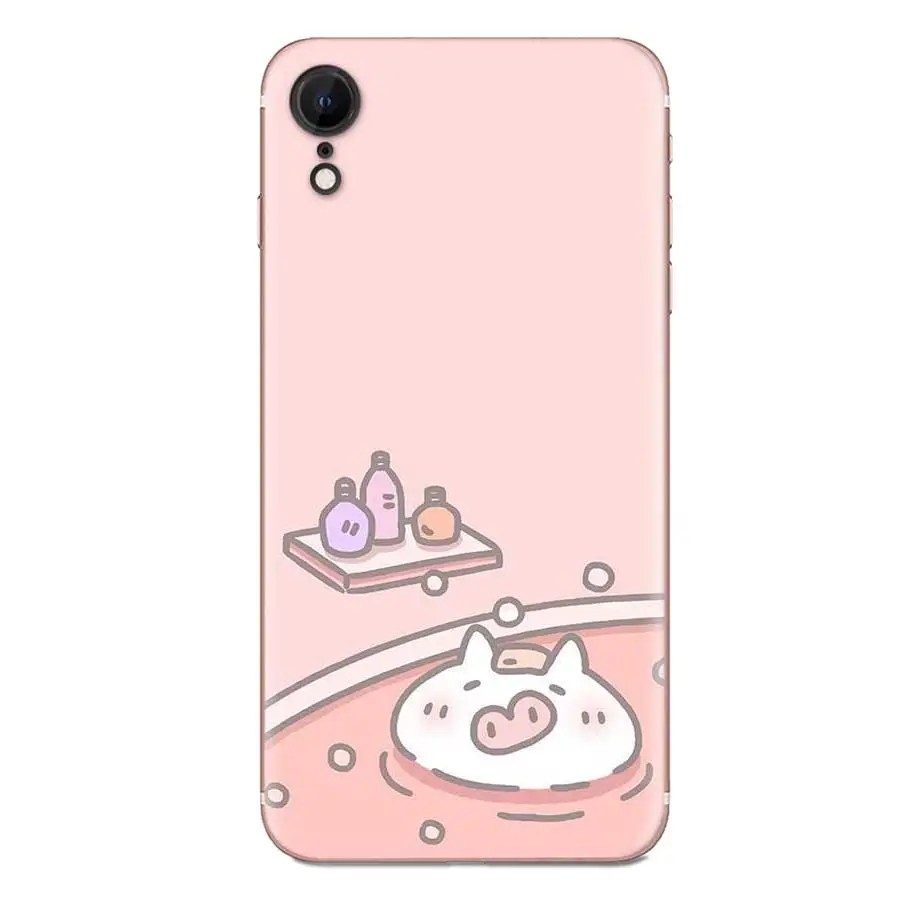 Милый розовый мягкий ТПУ мобильный телефон Kawai Pig для Xiaomi Redmi Mi 4 7A 9T K20 CC9 CC9e Note 7 8 9 Y3