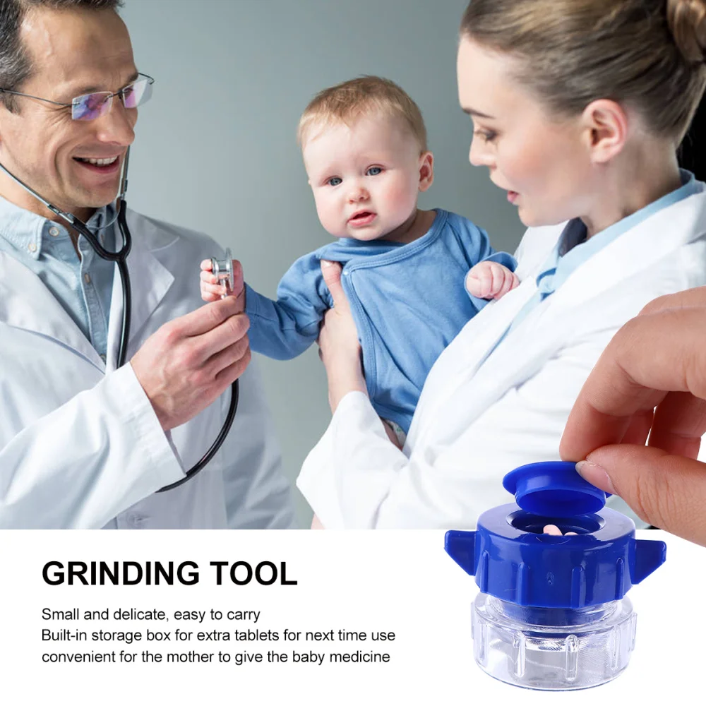 

Portable Medicine Pulverizer Practical Compact Pill Crusher for Grinding Use