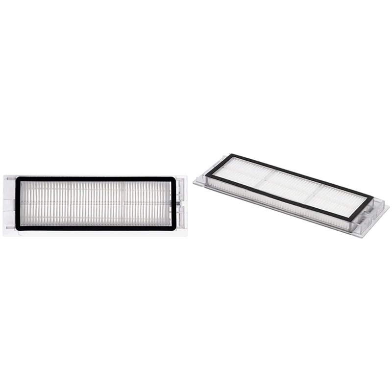 

Robot Vacuum Cleaner Main Brush HEPA Filter Side Brush with 10Pcs Hepa Filter Replacement