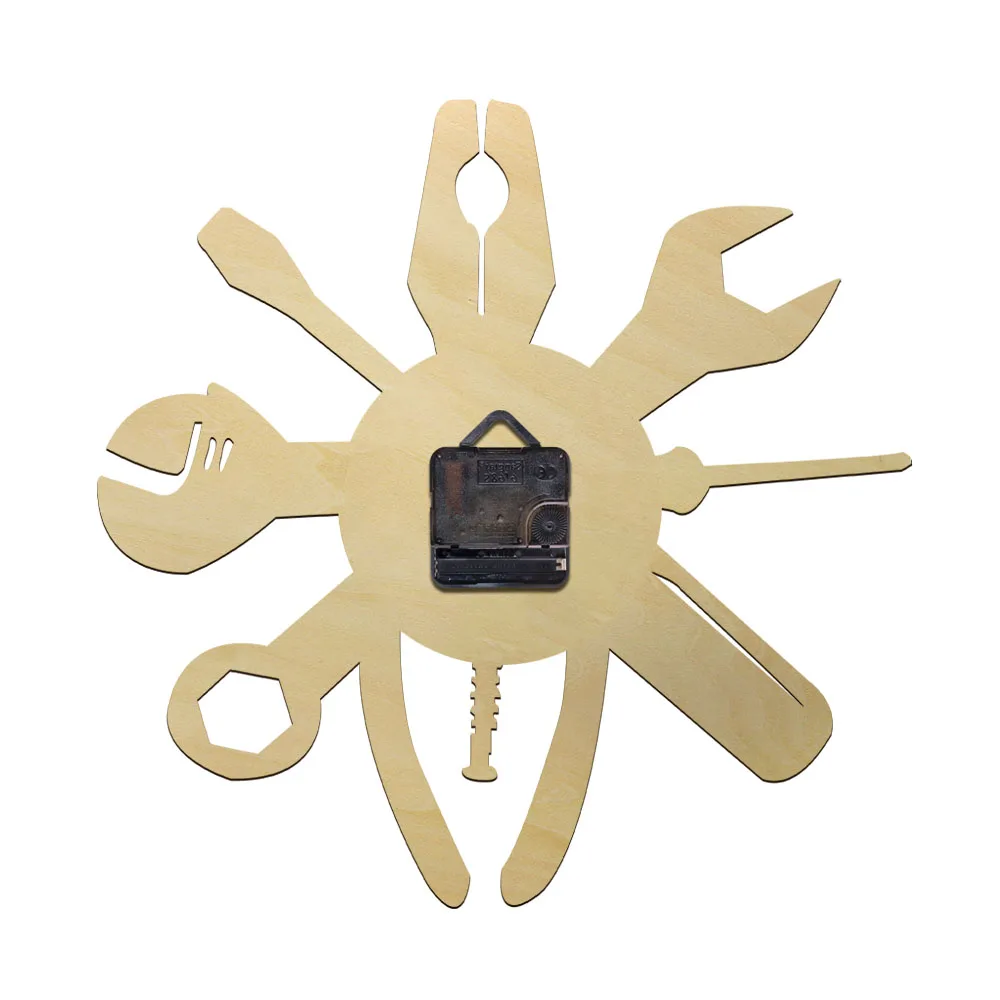 Ремонтные инструменты для автомобиля гаража автомобильные настенные часы декор