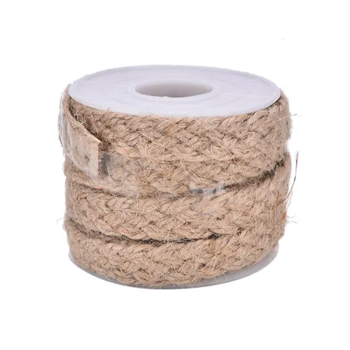 5 м винтажный натуральный джутовый шпагат из гессиана DIY домашний Скрапбукинг для