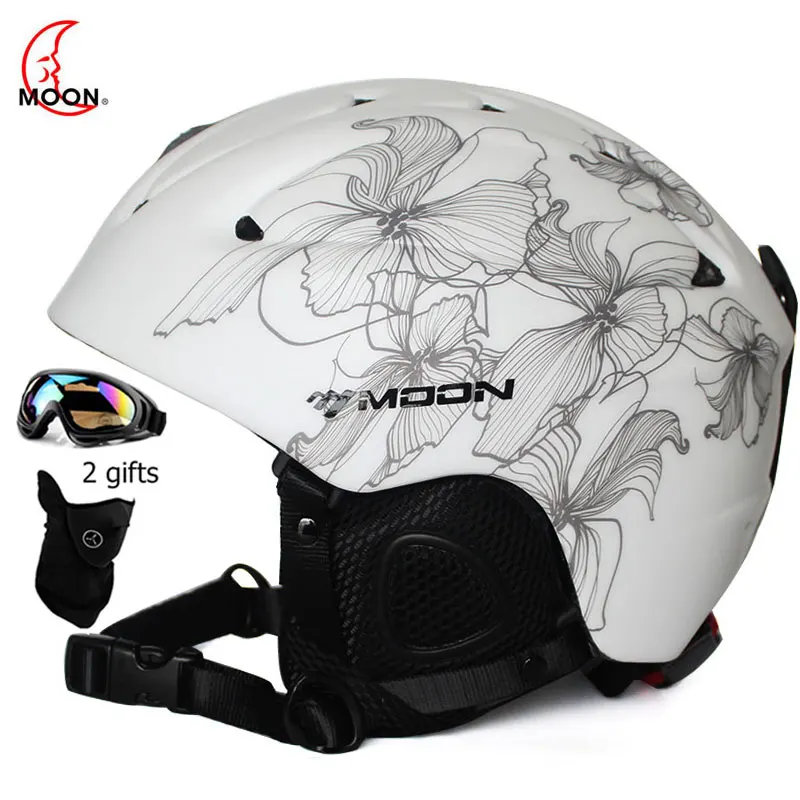 MOON Skiing Snowboard Helmet мужской зимний взрослый скейтборд оборудование для спортивной