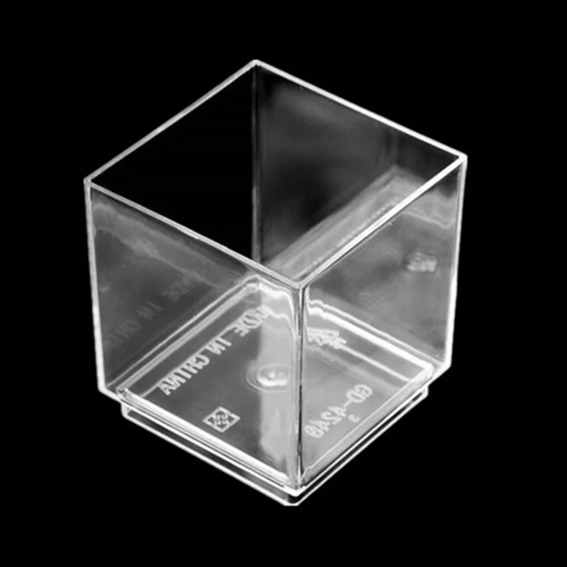 

10pcs Disposable Dessert Cups with Lid Clear Plastic Mousse Cup for Pudding Appetizer Jelly Yogurt Kitchen Supplies