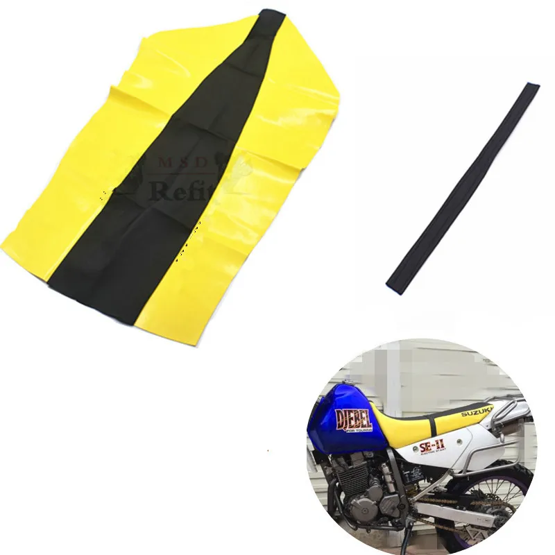Маленький 200 250 dr200 250 drz400 пена-сумка 4wd черный посылка кожа для Suzuki DR-Z 400