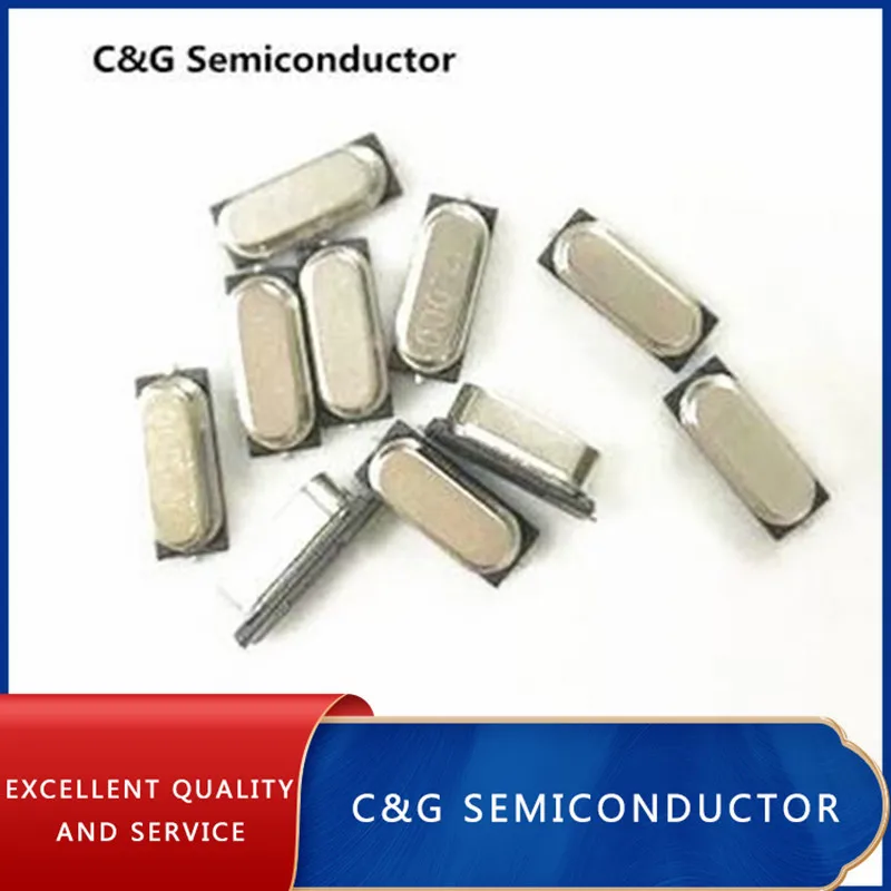 100 шт HC-49S 49S 12 MHZ M SMD пассивный кристалл SMT | Электронные компоненты и