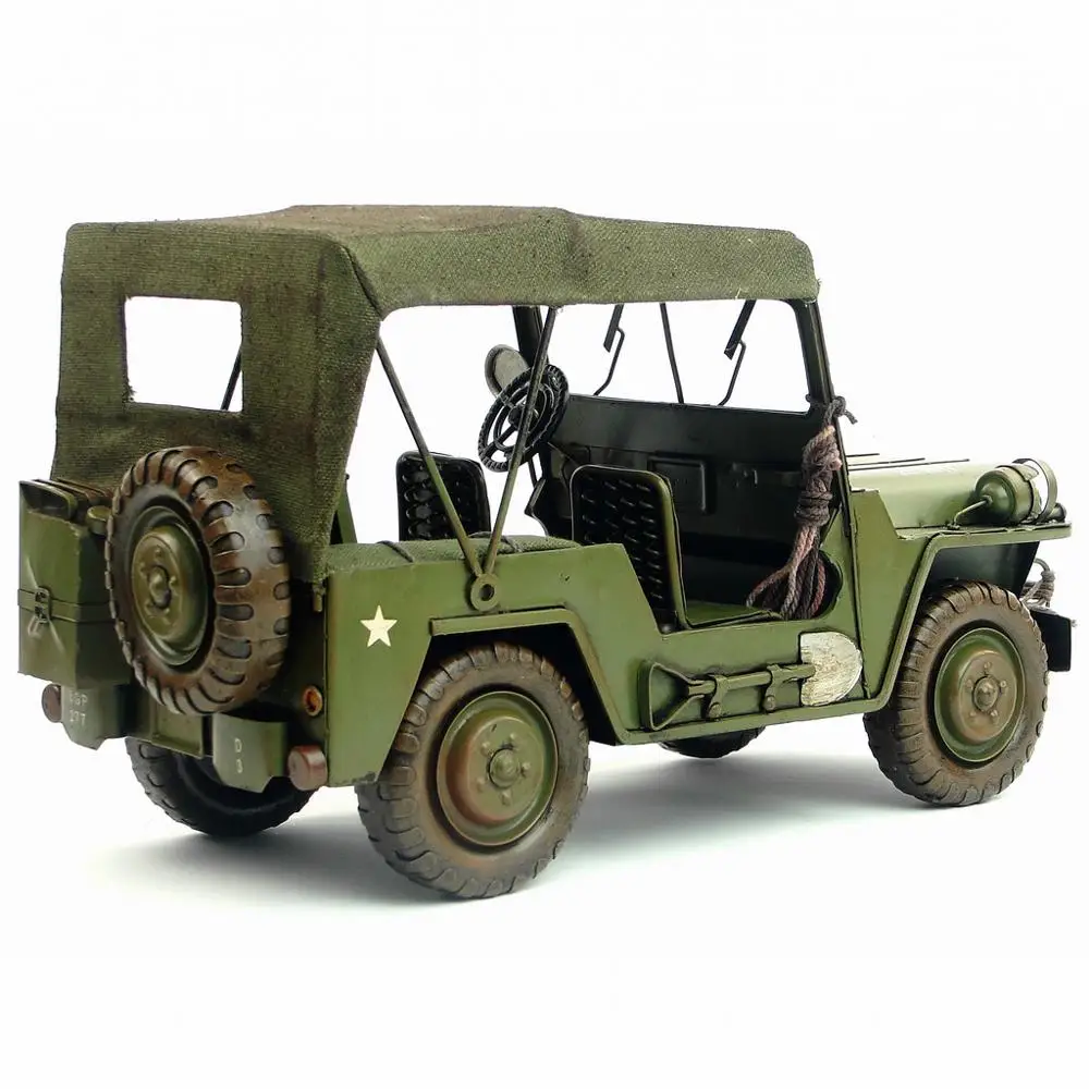 Ретро оловянный автомобиль модель 1940 ручная работа античный Железный подарок