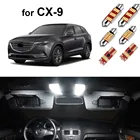 13 шт. светодиодная интерьерная с Canbus светильник комплект для Mazda CX-9 CX9 2007-2016 2017 2018 2019 2020 2021 карты купола СИД номерной знак лампы