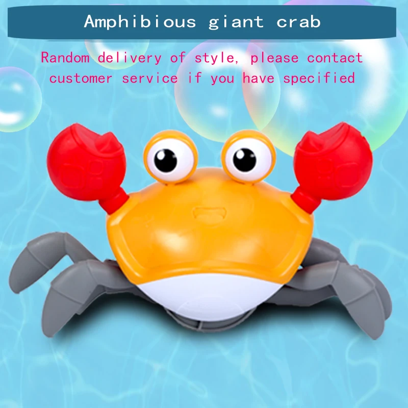 Kids Toy Shower Spray Sprinkler Sprinkling Swimming Water Pool Babys Bath Toys for Toddlers Girls Boys Wind Up Shark Rubber Duck