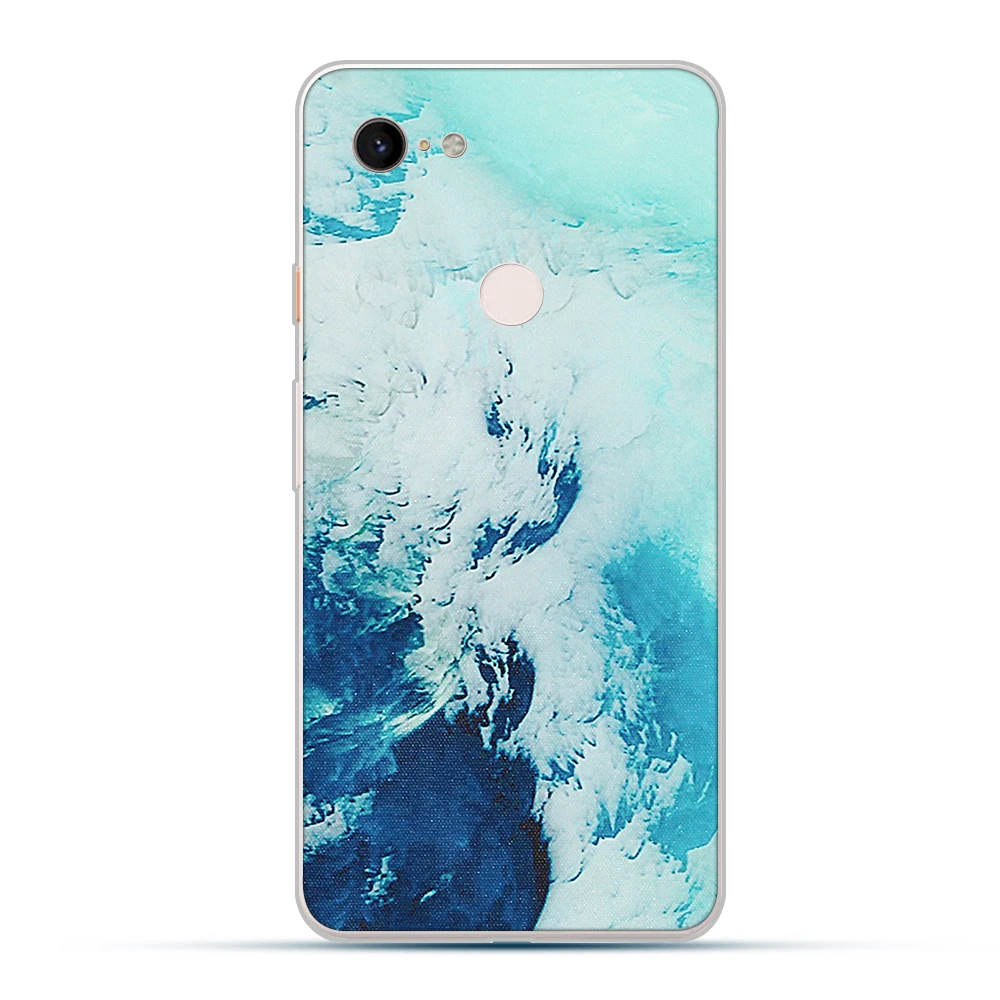 

ciciber fashion Marbling Marble Case for Google Pixel 5 4 3 2 XL Soft Silicone TPU for Google Pixel 4a 3a XL Funda Coque Cover