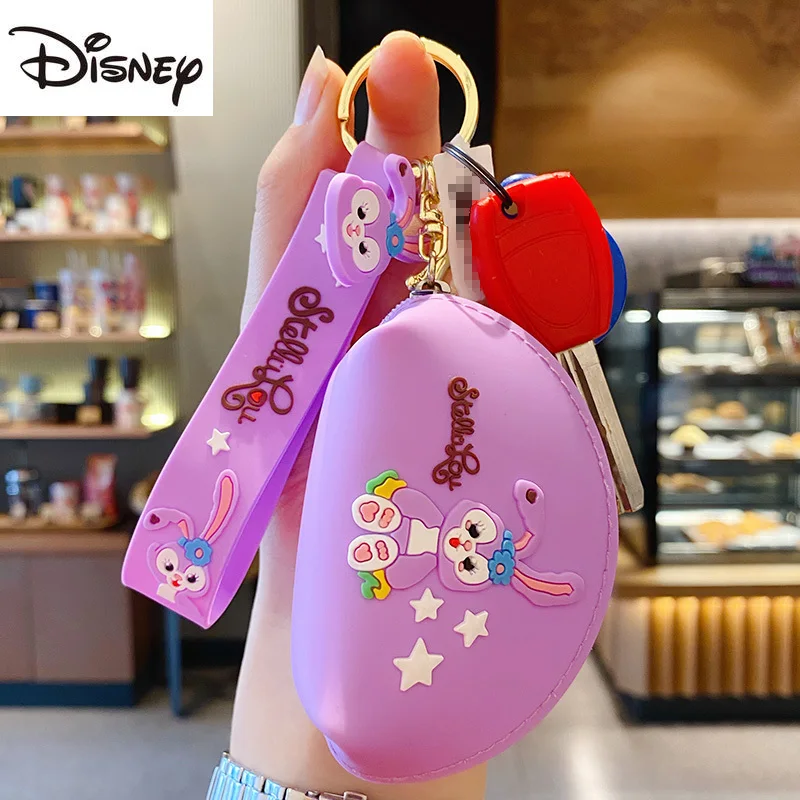 

2021 Disney Cartoon Coin Purse Fashion Mini Cosmetic Bag New Product Creative Women's Wallet Keychain Cute Small Ornaments