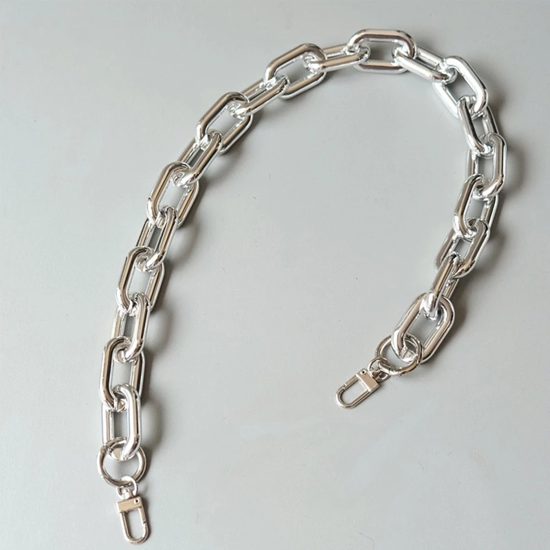 

Metal Handle Strap Replacement for Handmade Beach Bag Bucket Handbag 066F