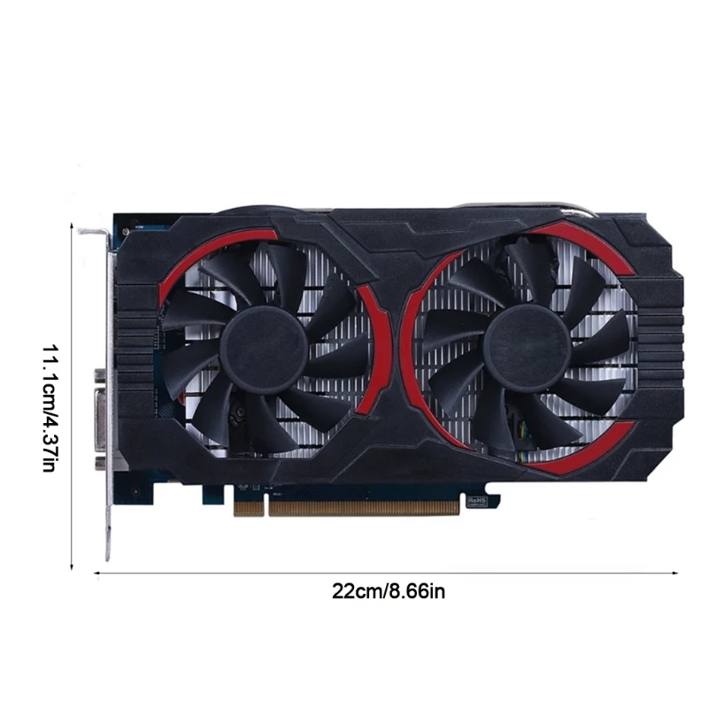 

Professional Video Card RX 580 DirectX 12 8GB 256 Bit GDDR5 PCI Express 3.0x16 DP DVI Ready for Video Card Geforce Games