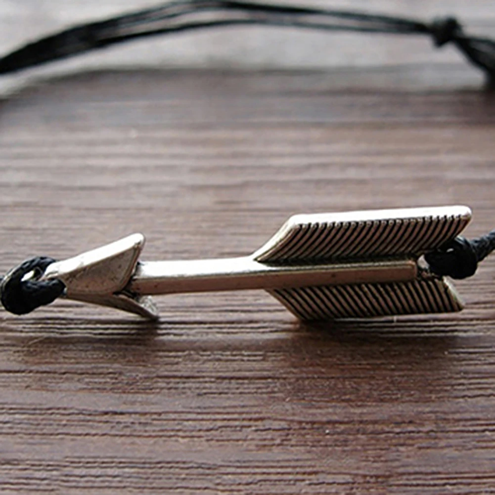 Винтажный браслет ручной работы для мужчин и женщин Регулируемый