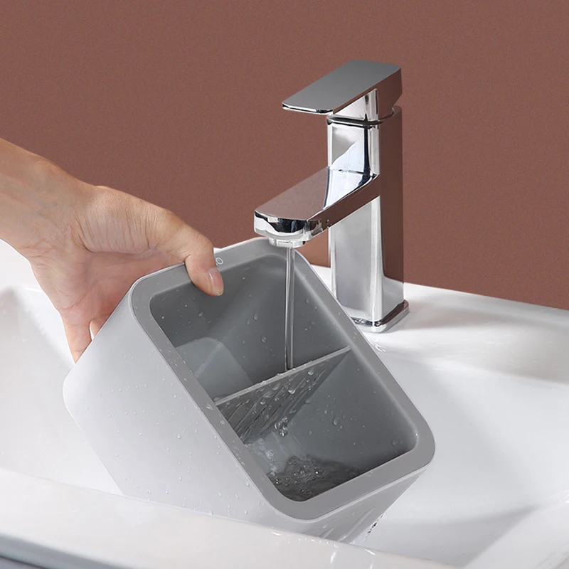 Двухслойная полка для слива мыла настенная стойка на присоске хранения в ванной