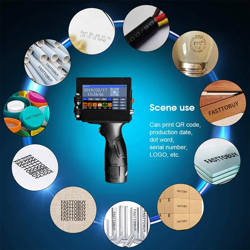 T 3 сенсорный Экран автоматический струйный принтер смарт ручной 25 4 мм шрифт